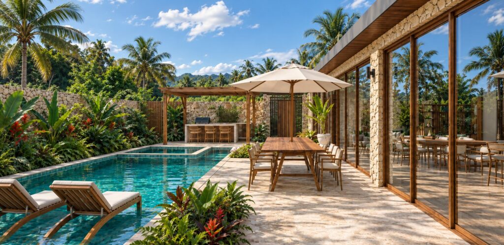 Villa con piscina en Punta Cana
