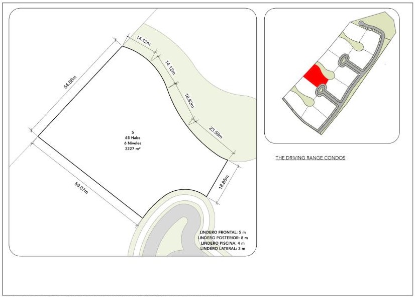Driving Range Condos Lot 5 – Cap Cana Development Land, Dominican Republic