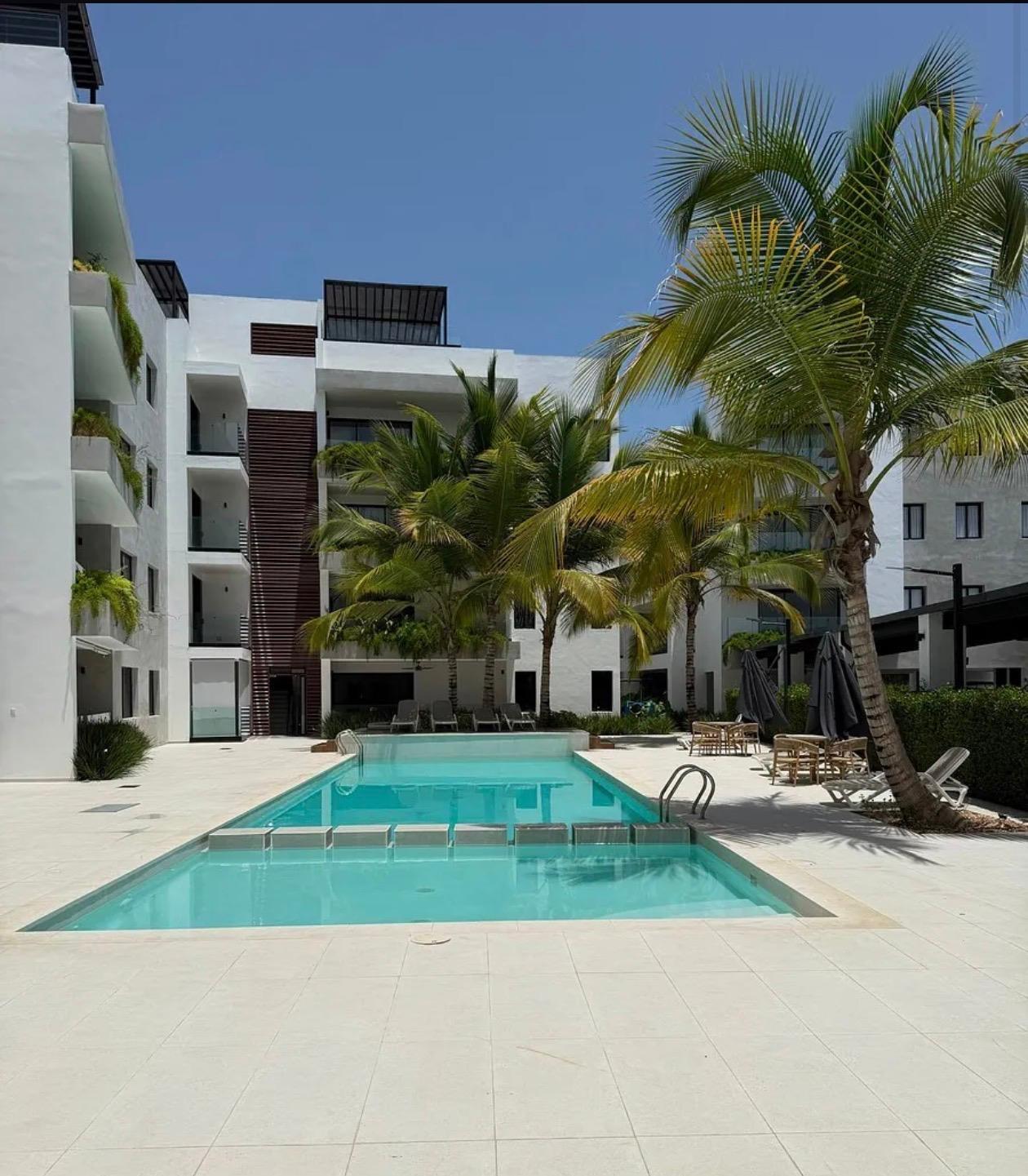 Harmony Lounge pool and buildings, Ciudad Las Canas, Cap Cana