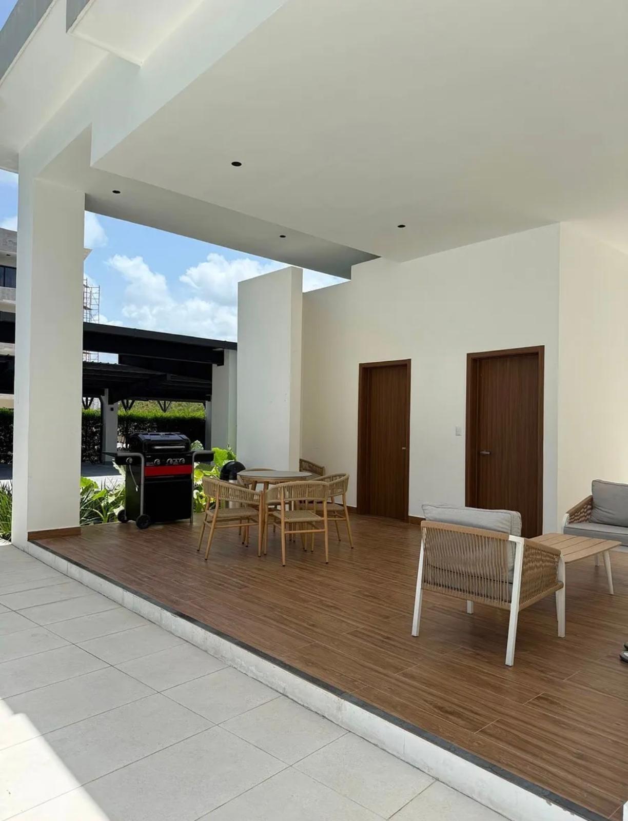 Harmony Lounge covered BBQ terrace